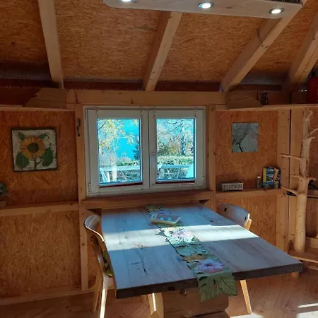 Einzigartige Holzhuette Mit Bergpanorama *